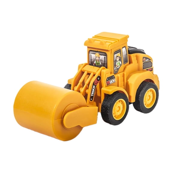 Gqtwoy Press Engineering Vehicle Toy, Simulation Engineering Vehicle Model, Interactive Sliding Actions, Mobile Joints, Ideal for Problem-Solving Skills, Engaging Construction Vehicle Play