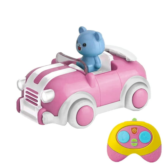 Gqtwoy RC Car Toy, Wireless Remote Control Stunt Car, Light and Music, Perfect Gift for Ages 4-10, Remote Control Vehicle with Colorful Lights and Sounds, Great for Indoor and Outdoor Fun