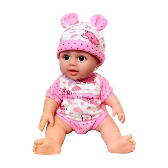Gqtwoy Reborn Doll Vinyl Doll, Realistic Simulation Doll, Weighted Body Soothing Doll, Perfect Gift for Relaxation, Delicate Craftsmanship
