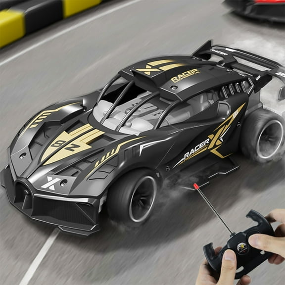 Gqtwoy Remote Control Car, High-Speed Drift Racing Toy, 2.4G R/C Car with Cool Appearance, Rechargeable, Ideal for Outdoor Play and Birthday Gifts, Racing Fun for All Ages