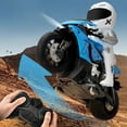 thumbnail image 1 of Gqtwoy Remote Control Motorcycle, High-speed RC Car, Stunt Car, Omnidirectional Driving, Off-road Racing Toy, Flashing Headlights, Durable Design, 1 of 6