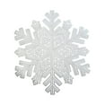 thumbnail image 1 of Gqtwoy Round Snowflake Placemats, Washable, Stain-resistant, Elegant Table Decor for Weddings, Parties, Holidays, Stylish Dining Accessories, Durable PVC Tableware, 1 of 6