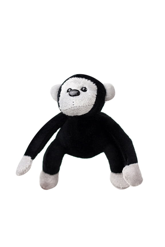 Small Black Monkey Toy Doll Keychain, Cute Plush Animal, Birthday Gift for Boys and Girls, Christmas & Halloween Gift, Bed & Sofa Decor, Fun and Adorable Travel Companion