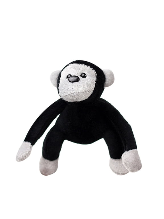 Small Black Monkey Toy Doll Keychain, Cute Plush Animal, Birthday Gift for Boys and Girls, Christmas & Halloween Gift, Bed & Sofa Decor, Fun and Adorable Travel Companion