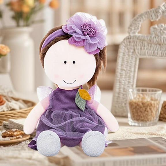 Gqtwoy Soft Lint Knit Rag Doll, Adorable Stuffed Teddy, Cotton Filled Plush Toy, Cute Collectible Gift, Home Decor Accent, Holiday Gift, Relaxation Aid, Comforting Keepsake, Decorative Plush Figure