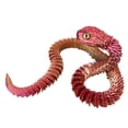 thumbnail image 1 of Gqtwoy Three Dimensional Printed Snake Hand Toy, Realistic Plastic Decorative Figurine, Movable Joints, Ideal Gift for Reptile Enthusiasts, Versatile Desk Decor, Lifelike Viper Collectible, 1 of 6