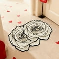 thumbnail image 1 of Gqtwoy Valentines Day Decorative Carpet, Flower Design, Non-Slip Bathroom Mat, Absorbent Mud Mat, Stylish Home Decor, Dustproof and Water-Resistant Rug, 1 of 6