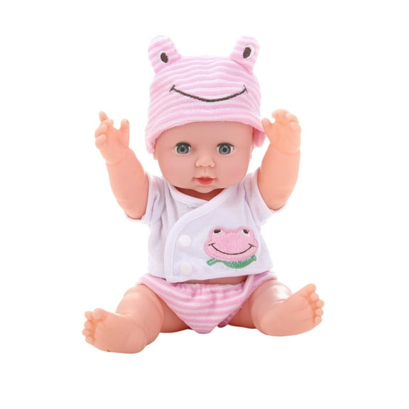 Gqtwoy Vinyl Simulation Doll Soft Rubber Toys, Early Education Playmate, Cute Animal Character, Lifelike Design, Soft and Elastic Material, Durable Decorative Figure