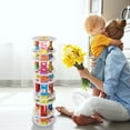 thumbnail image 1 of Gqtwoy Wooden Educational Toy Wooden Number Blocks Toy Stacking Number Blocks for Arithmetic Learning Safe Wood Developmental Toy for Kids Early Math Learning Toy, 1 of 9