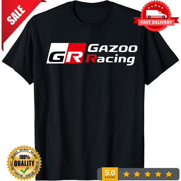 Gr Gazoo Racing Japan Sports Car Tuner Men's Black T-shirt Size S-3XL, LIMITED EDITION-TH64072