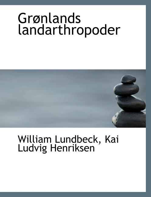 Gr Nlands Landarthropoder (Paperback)