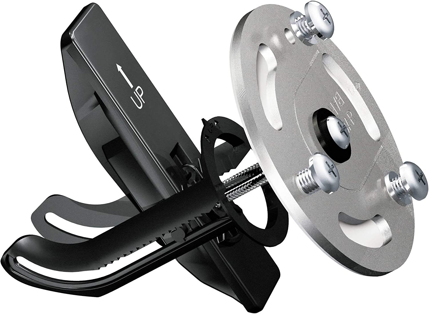 Grab Bar Anchor Stainless Steel 3.17 in. H x 4 in. L