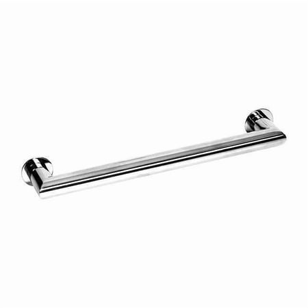 Wingits Infinite Elegance Grab Bar, 24" L, Stainless Steel, polished WGB5IEPS24