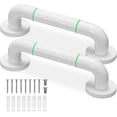 thumbnail image 1 of Grab Bars for Shower,2 Pack 12 Inch Shower Handle Bath Grab Rails with Anti-Slip Grip and Safety Luminous Circles,Stainless Steel Bath Handle Bathroom Grab Bar for Seniors, and Disability., 1 of 4