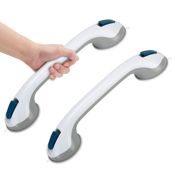 Grab Bars for Bathtubs and Showers,Shower Handle 16inHeavy Duty Handrails for Seniors Elderly Disabled Pregnant No Drilling Luminous (2 Pack)