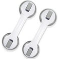Grab Bars for Shower, 12 Inch Shower Handle Strong Suction Shower Grab