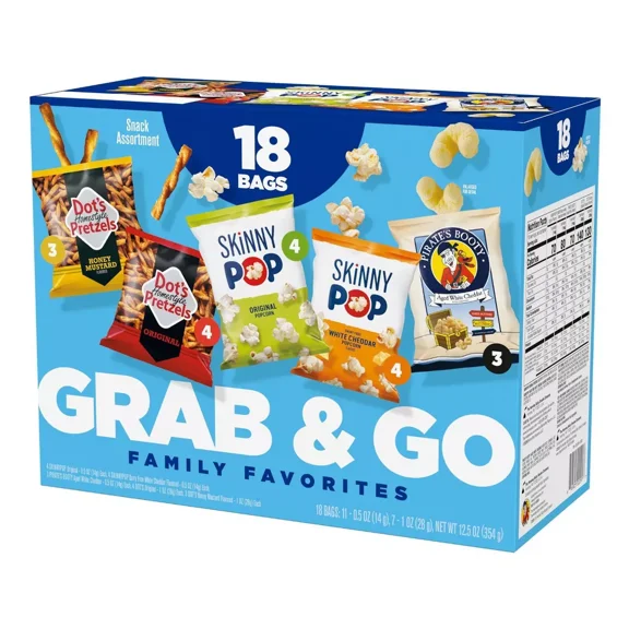 Grab & Go Family Favorites Multipack Snacks - 12.5oz/18ct