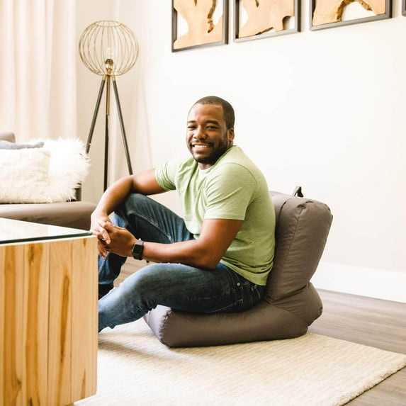 Big Joe Grab Go Travel Bean Bag Chair, Durable Polyester Nylon Blend, 1.5 feet