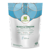Grab Green Bleach Alternative Pods, Chlorine-Free, Laundry Booster, Fragrance-Free, 24-Loads