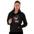 thumbnail image 1 of Grab Save Some Breast Cancer Hoodie Sweatshirt Women Brisco Brands X, 1 of 2