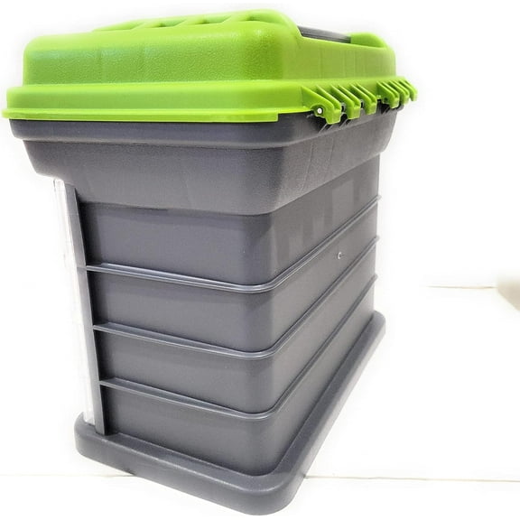 Grab'n'Go Rack System, Small Magenta Storage with 4 Utility Boxes