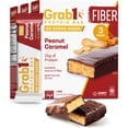 thumbnail image 1 of Grab1 Sugar Free Protein Bars, Peanut Caramel (3 Pack- 12 Bars) | Delicious and Nutritious | Low Calorie | Only 2g Sugar, 1 of 6