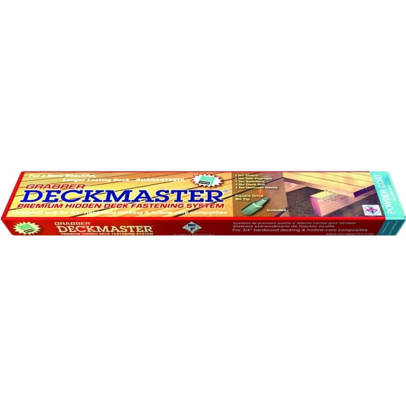 Grabber Construction Deckmaster Series DMP100-10 Hidden Bracket, Powder-Coated