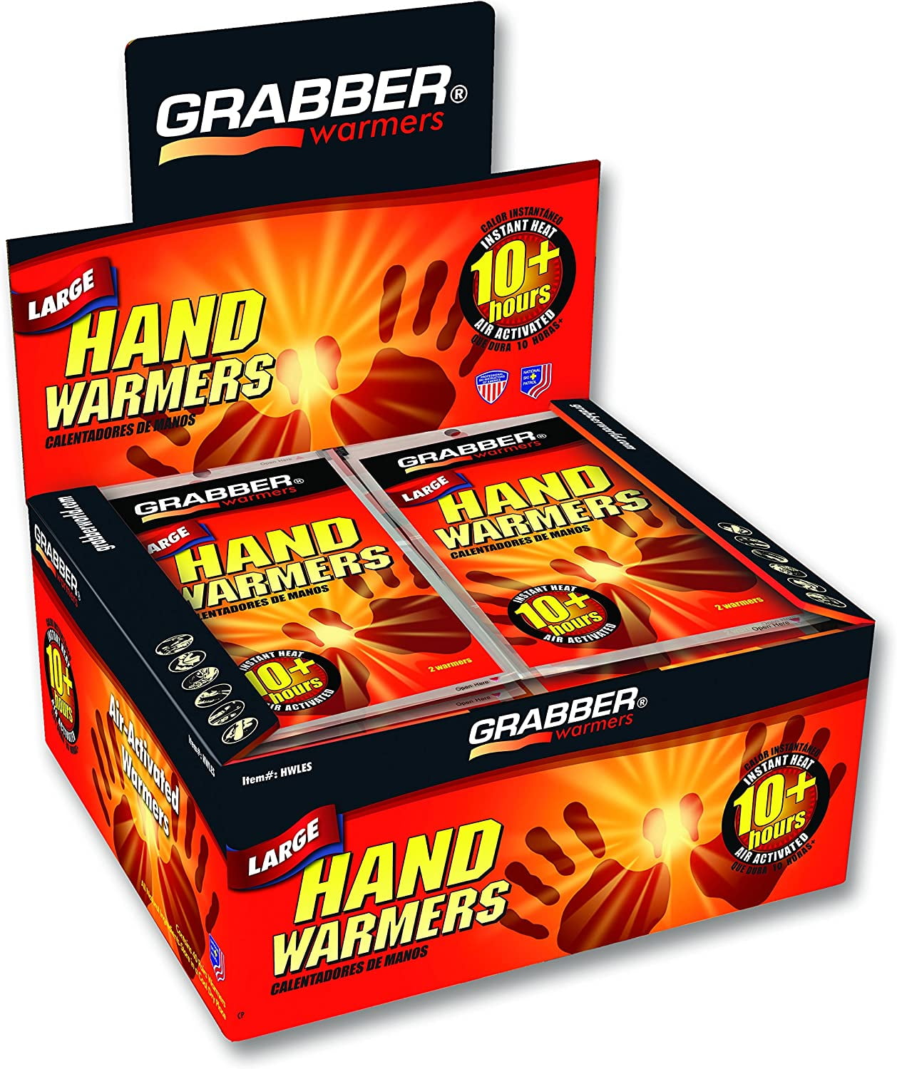 Grabber Hand Warmers, 40 Pairs