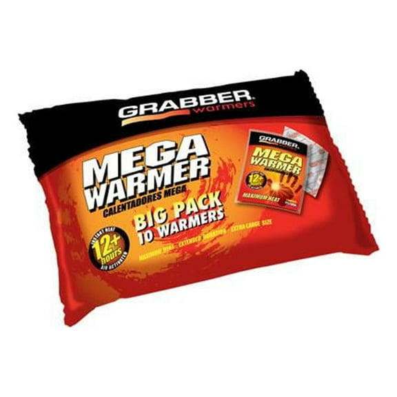 Grabber MWES10 12-Hour Hand Warmers, 10-Pack - Quantity 8