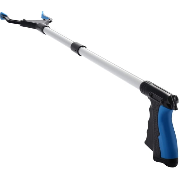 Grabber Reacher Tool, 32", Foldable , 360° Rotating Head, Wide Jaw, Lightweight Trash Claw, Trash Pick Up Stick, Litter Picker, Arm Extension