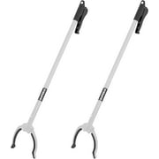 Grabber Reacher Tool, Extra Long Grabber Trash Picker, Hand Gripper, Claw Grabber, Arm Extension, Reaching Assist Tool for Elderly, Disabled, or After Surgery Recovery 32" 2-Pack by Superio