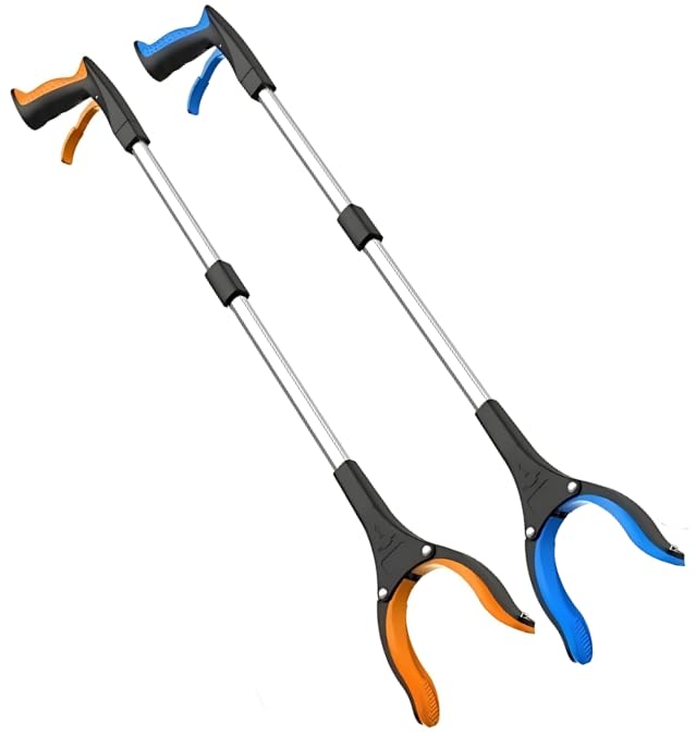 Grabber Reacher Tool FitPlus Premium Grabber Tool 32 Inch Strong Grabber Reacher Tool FitPlus Premium Grabber Tool 32 Inch Strong