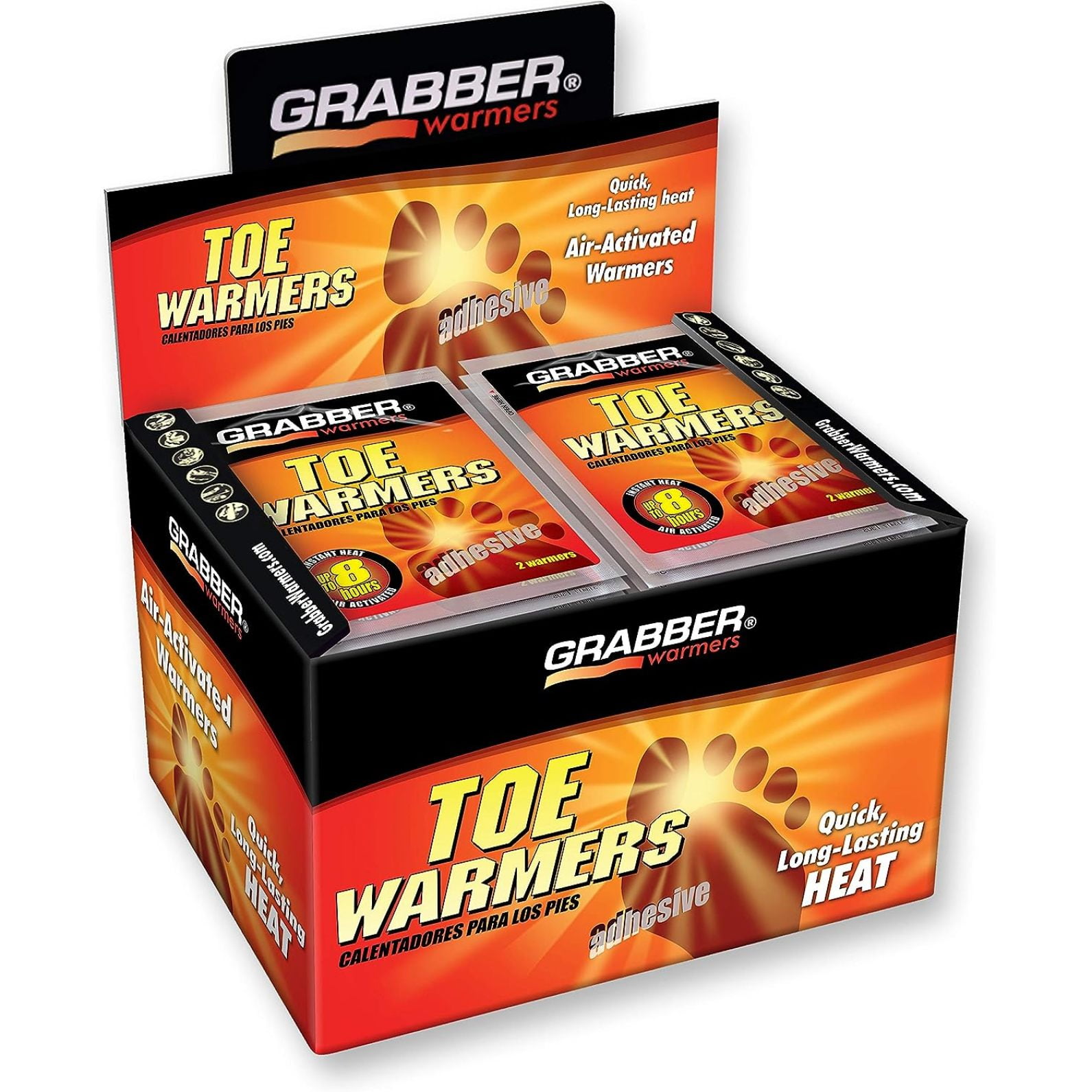 Grabber Toe Warmers, 40 pairs