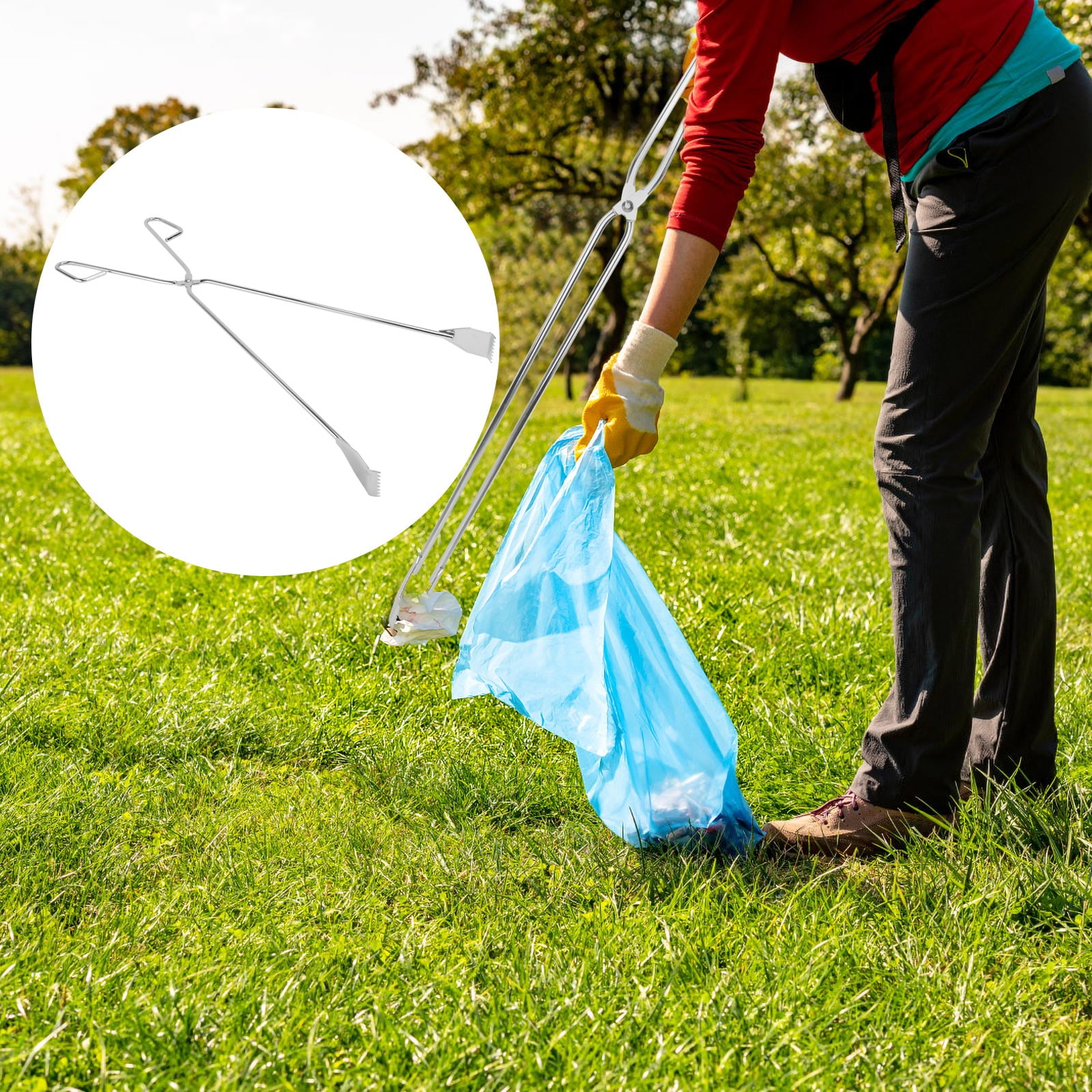 Grabber Tool Trash Garbage Picker Tongs Pick Litterupper Pickup