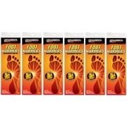 Grabber Warmer FWSMES 2 Per Pack Small / Medium Foot Warmer Insoles - Quantity of 6