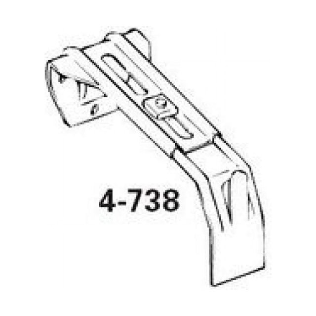 Graber Dauphine Curtain Rod Center Support Bracket (Fits 2 1/2 or 4 1/2