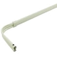 thumbnail image 1 of Graber Single Standard Lock Seam Curtain Rod, 84 to 120-inch Adjustable Width, 5 1/2-Inch Projection, White, 1 of 2
