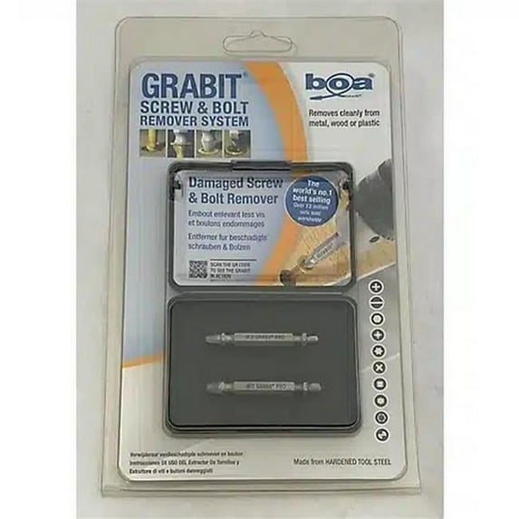 Grabit Screw Extractor Set - 2 Piece