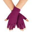 thumbnail image 1 of GRACE & ABLE Compression Gloves for Arthritis - Open Finger, Cotton-Blend, Lightweight, Breathable Hand Support, 1 of 1