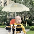 thumbnail image 1 of Grace Baby Stroller Outdoor Parasol Adjustable Baby Stroller Umbrella with Tassel Cute Clip On Sunshade Parasol UPF40 for Children Buggy, 1 of 10
