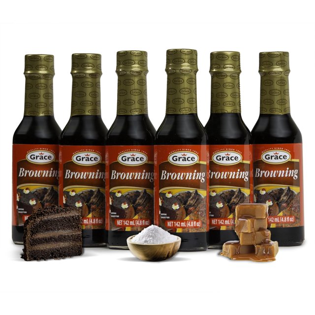 Grace Browning Sauce Jamaican MMF7 4.8oz Browning Sauce for Baking