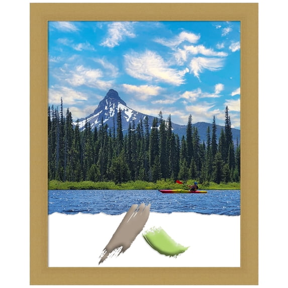 Grace Brushed Gold Picture Frame, Photo Frame, Art Frame