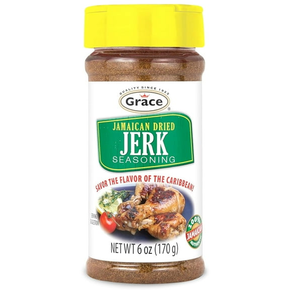 Grace Caribbean Jerk Seasoning Dry 6 oz (24 Pack)