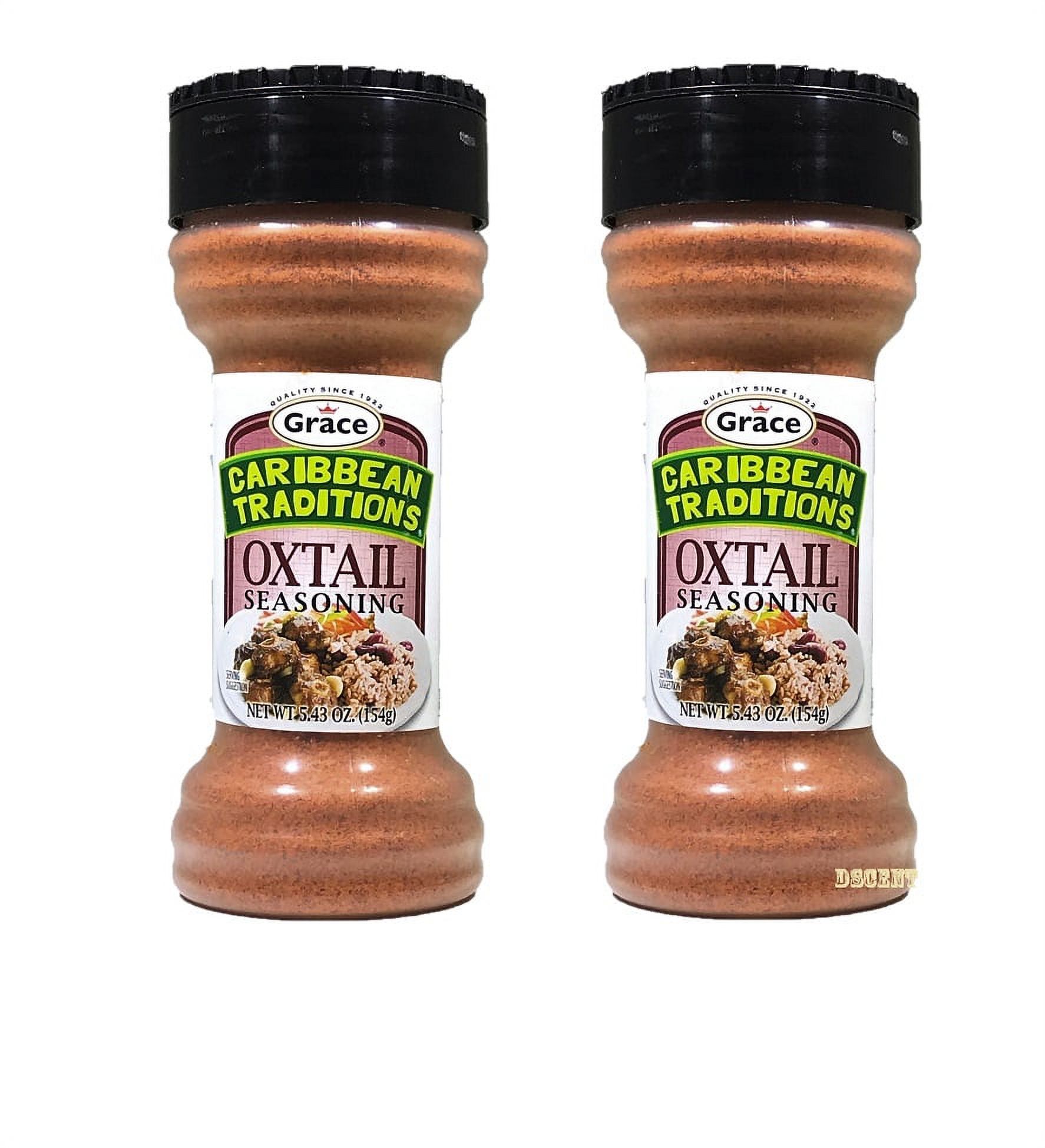 Grace Caribbean Traditions Oxtail Seasoning (2 Pack) 5.43 oz Shakers - image 1 of 4