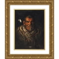 thumbnail image 1 of Grace Carpenter Hudson 15x18 Gold Ornate Wood Frame and Double Matted Museum Art Print Titled - Captain John (Ab-Ba-Ba-Pomo), 1 of 4