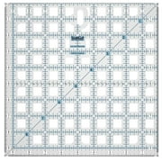 TrueCut Square Ruler 9.5" x 9.5" with Track and Guide System - Marking and Tracing Tool