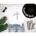 thumbnail image 1 of Grace Cross, Faith Shirt, Christian T-Shirt, Girlfriend Gift, Religious Shirt, Grace Definition Shirt, 1 of 2