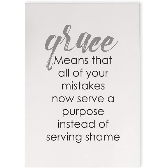 Grace DefinitionWood Sign 12x18