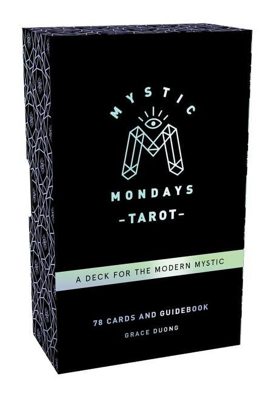 Grace Duong Mystic Mondays Tarot Deck Card Games, Colorful Cards with Holographic Edges, 78 Count