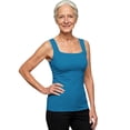 thumbnail image 1 of Grace And Ease Tanks With Built In Bra, Tank Tops With Wide Strap For Older Women,U Neck Shapewear High Strechy Sleeveless Slim Fit Tops,No Bra Needed Smoothing Cami Tank Workout Top, 1 of 9